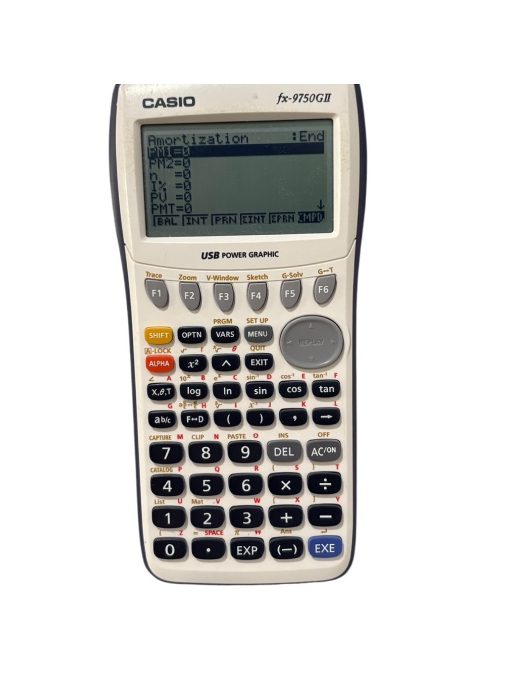 Casio fx-9750GII Graphing Calculator With Case
